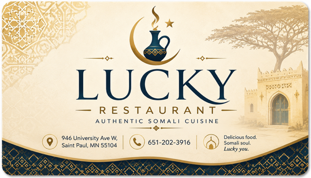 Lucky Restaurant logo